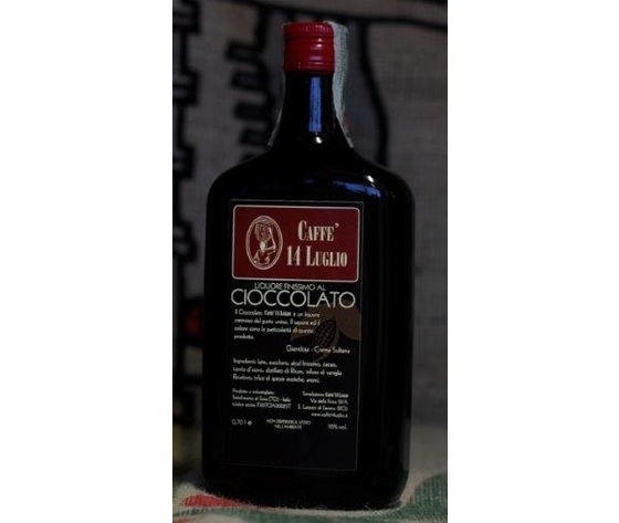 3 Bottles of Chocolate Liqueur - 14 July only for sale in Italy 